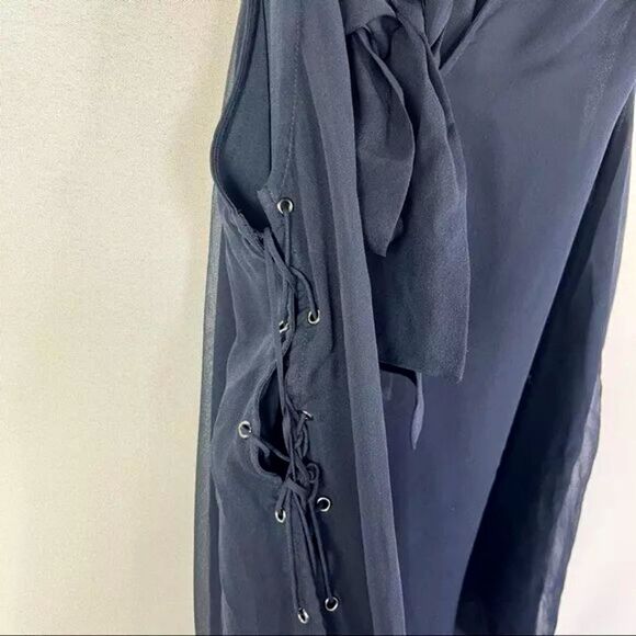 Haute Hippie Tie Neck Lace Up - Picture 3 of 5